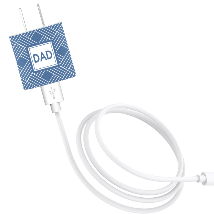 Dad Dual Charger & Cable Gift Set